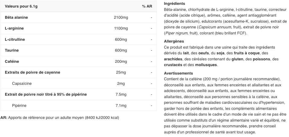 Pre-workout - Knockout 2.0 - Bolla Soffiata 305g 2/3