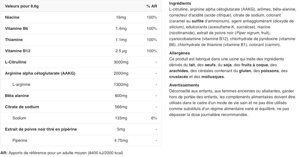 Pre-workout - Pump Xplode Powder - Cola 300g 2/4