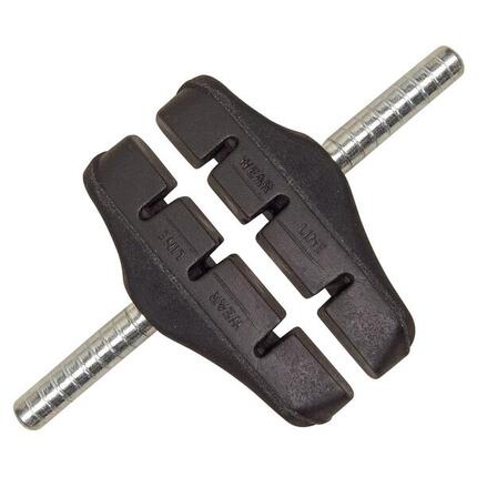 Tectro -Bremsbeläge 60 mm 861.11 asymetrisch pro Paar. (Hangpaket