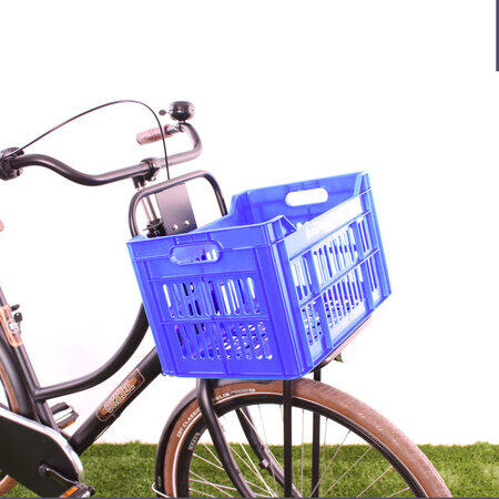 Nachhaltige Urban Proof Fahrradkiste aus recyceltem Kunststoff 30L 2/3