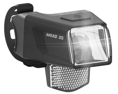 Koplamp led "ahead 35" - zwart