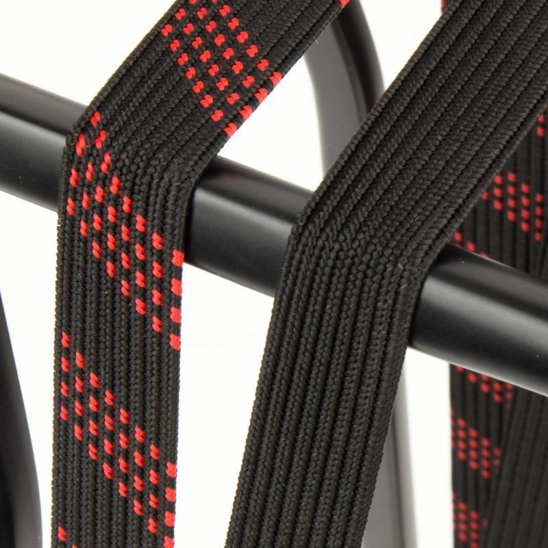 Widek SUV Safety Binder de 24 mm con gancho de acero negro – Rojo Fuego Negro 2/6