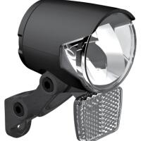 Phare H-Noir MR4 E 6-12 Volt - avec support - 100/120 lumen