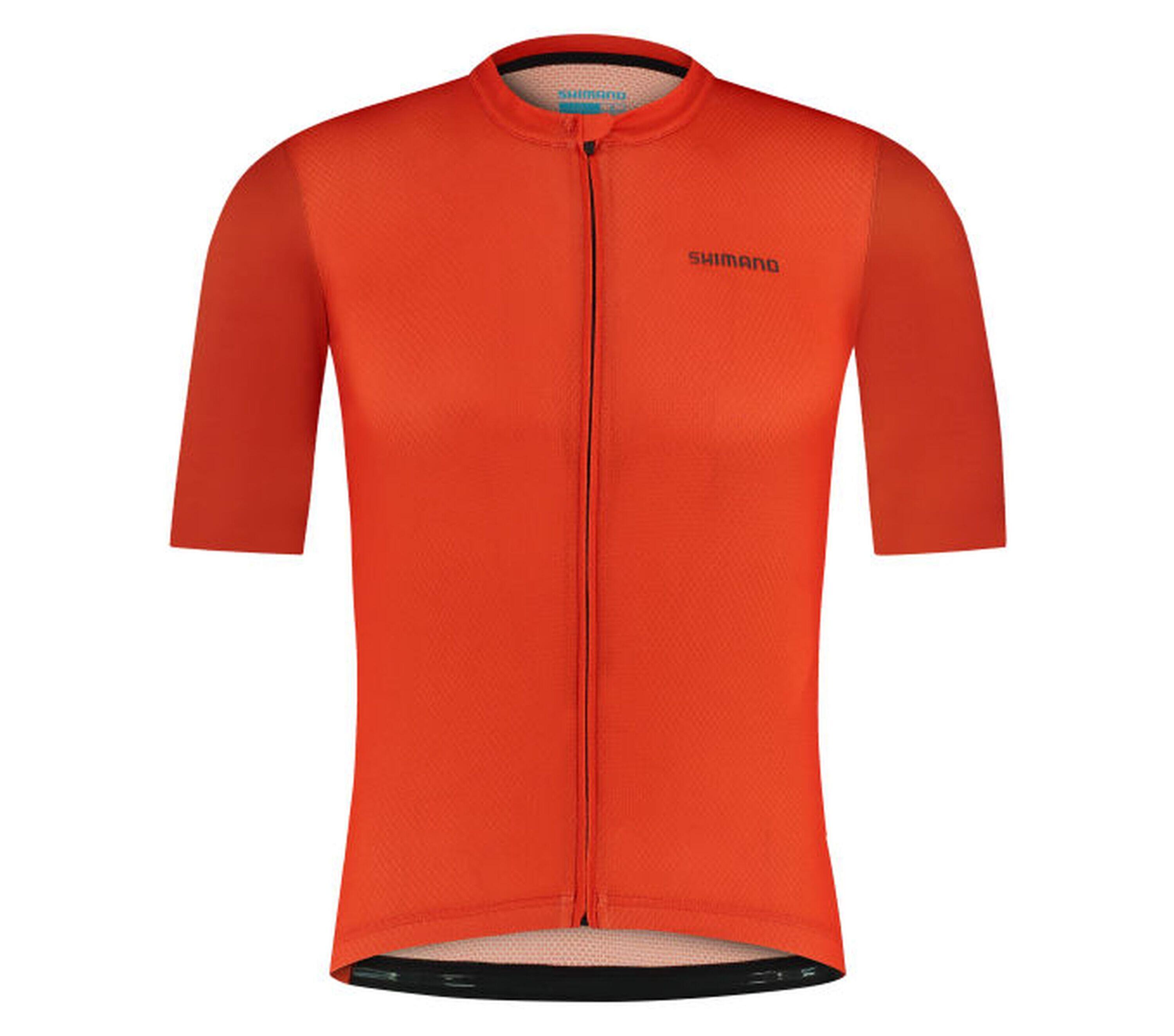 SHIMANO SHIMANO ARIA Korte Mouw Jersey, Koraalrood