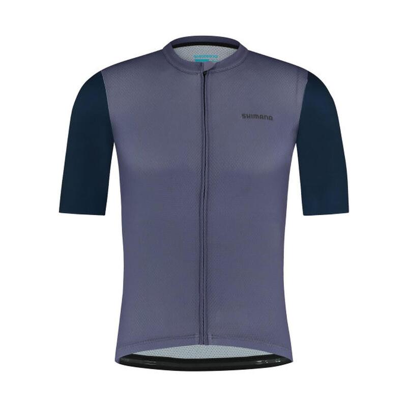 SHIMANO ARIA Korte Mouw Jersey, Paars