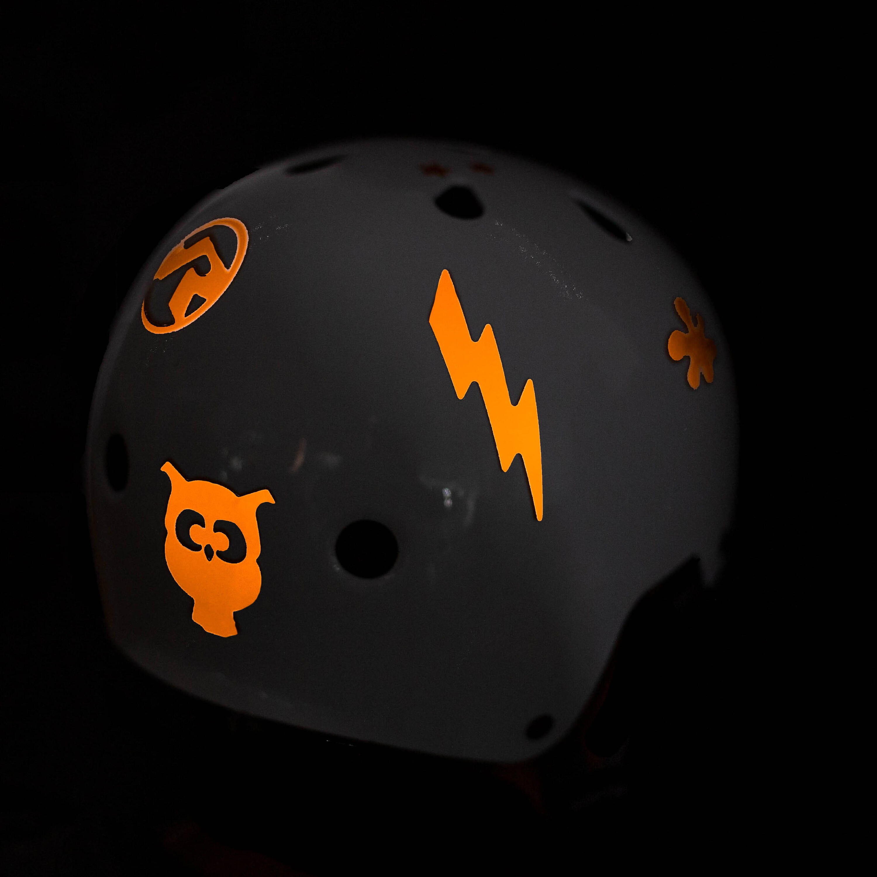 reflektierende Aufkleber Sticker Fahrrad Helm Reflektor Folie für Sicherheit 4/4