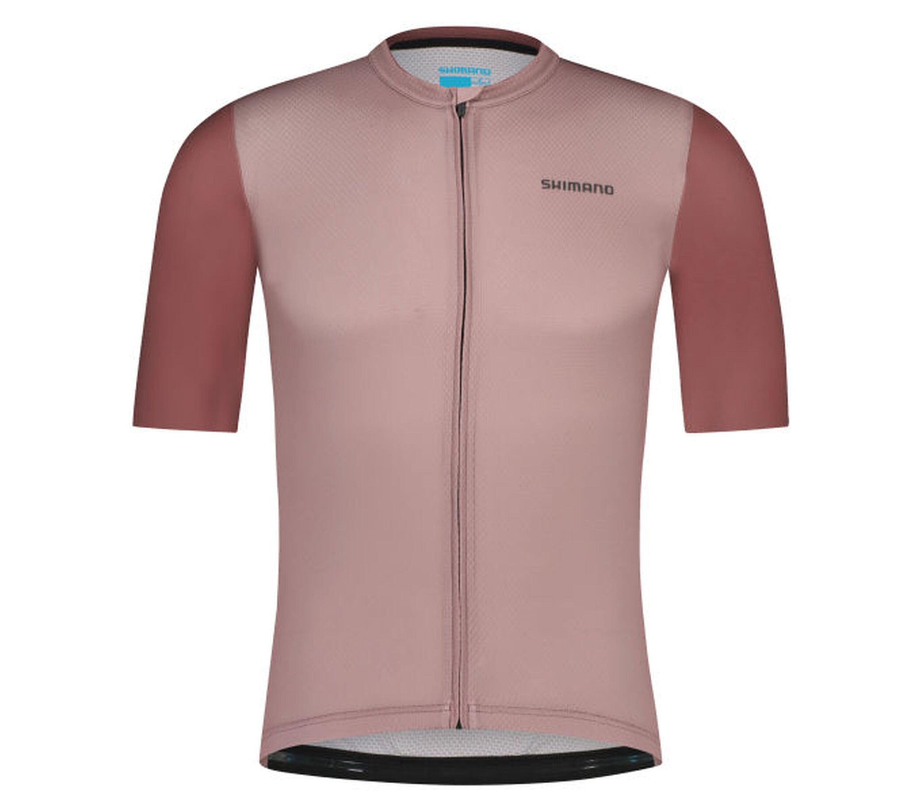 SHIMANO Maglia ARIA a maniche corte, marrone metallizzato