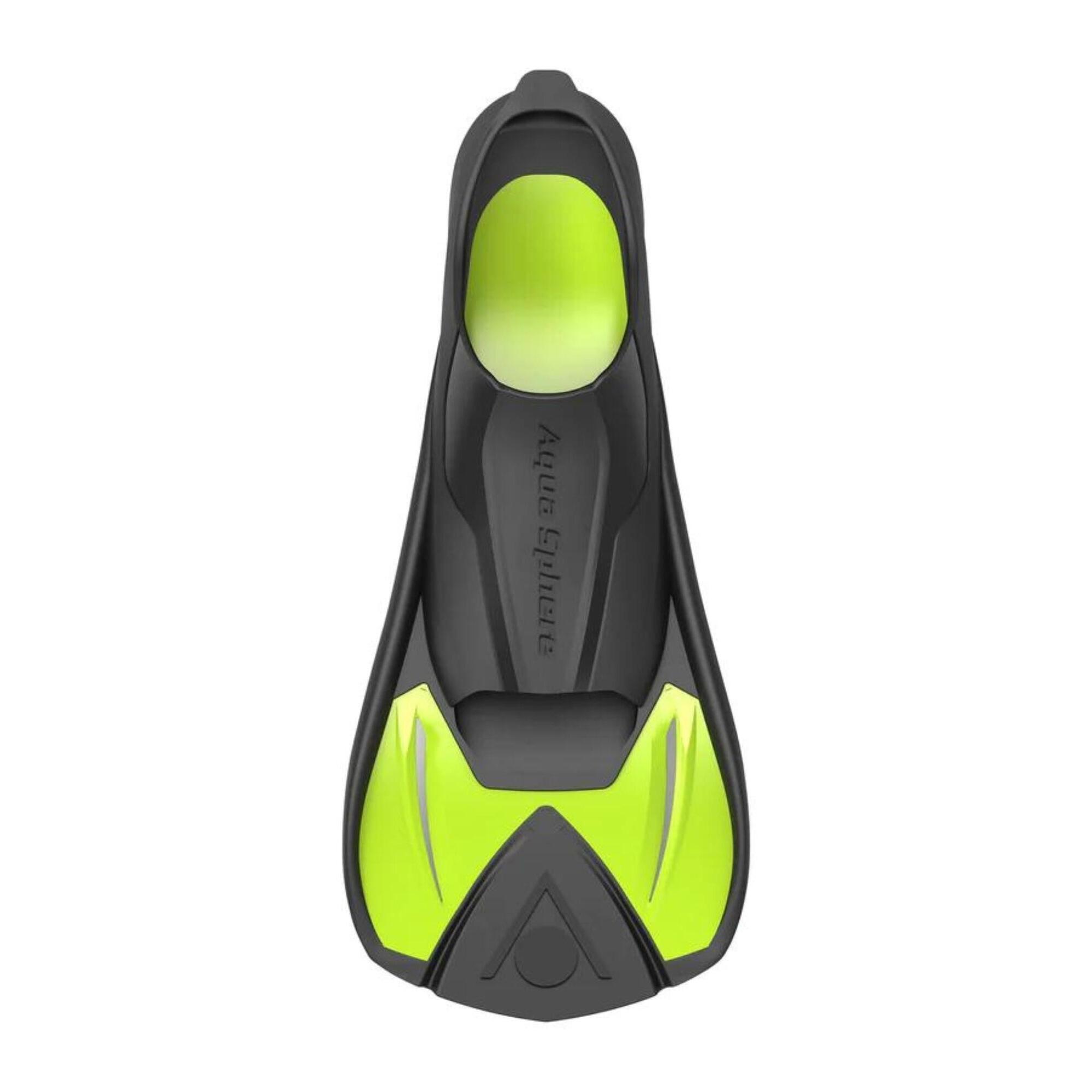 Aqua Sphere - Palmes De Natation Aquasphere Microfin - Palmes - Jaune|noir - 42 M/l - Decathlon