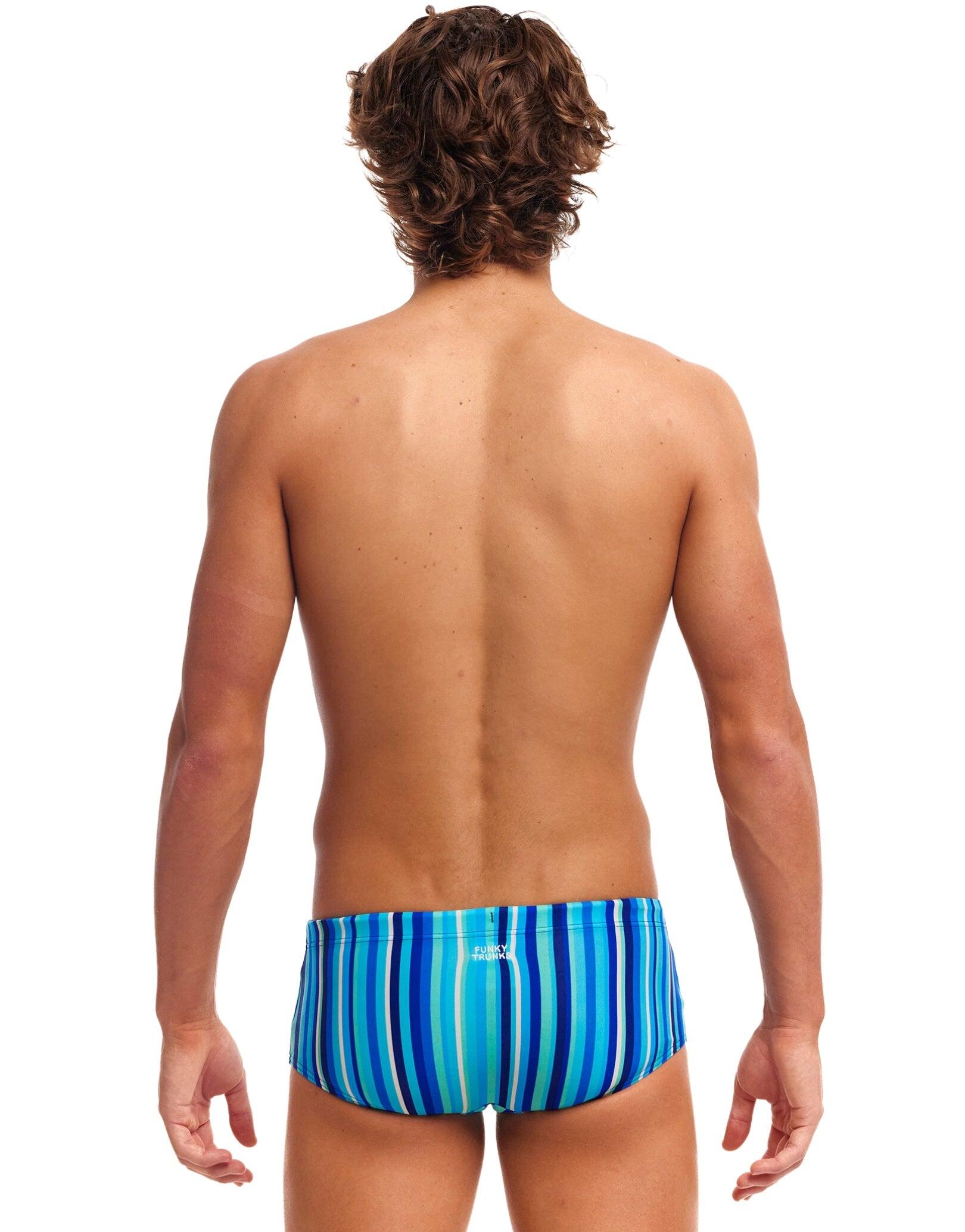 Kąpielówki spodenki na basen męskie Funky Trunks Lane Lines 2/6