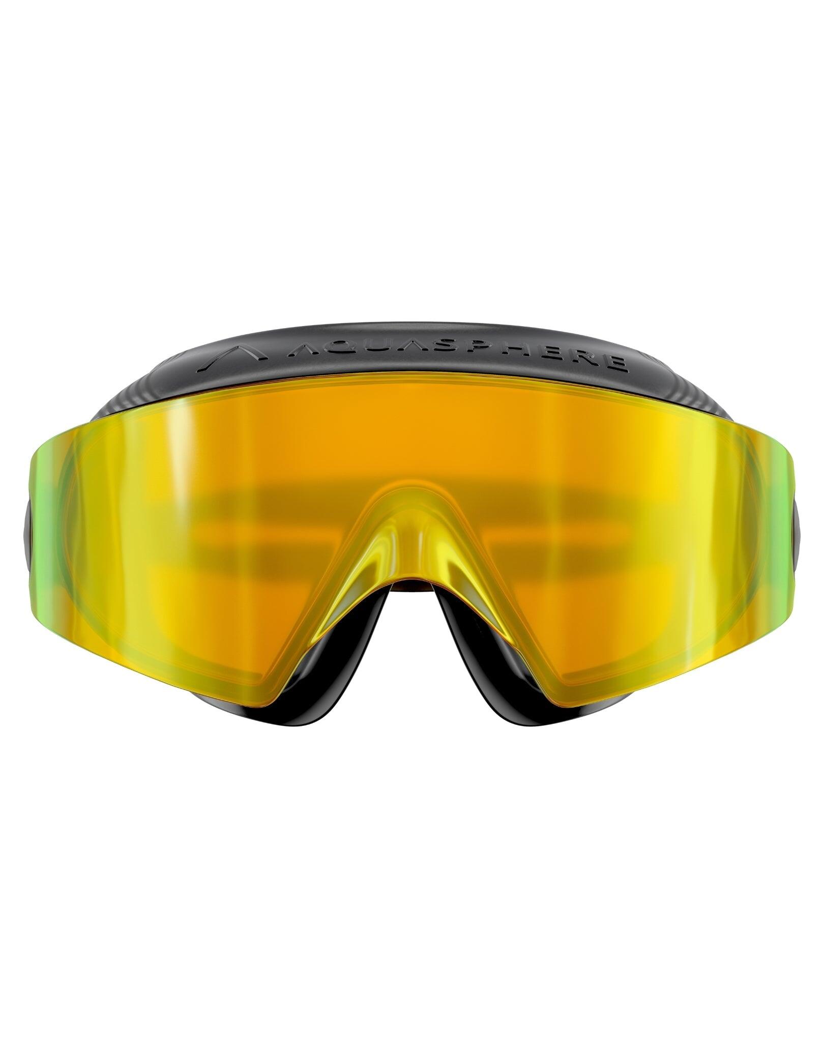 Aqua Sphere Defy. Ultra Swim Mask - Titanium Mirrored Lens 1/5