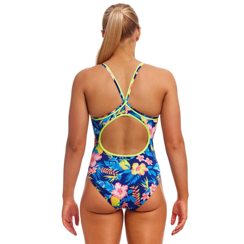 Funkita Femme Diamond Back One Piece In Bloom