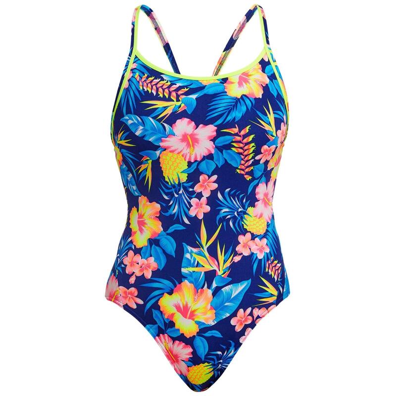 Funkita Femme Diamond Back One Piece In Bloom