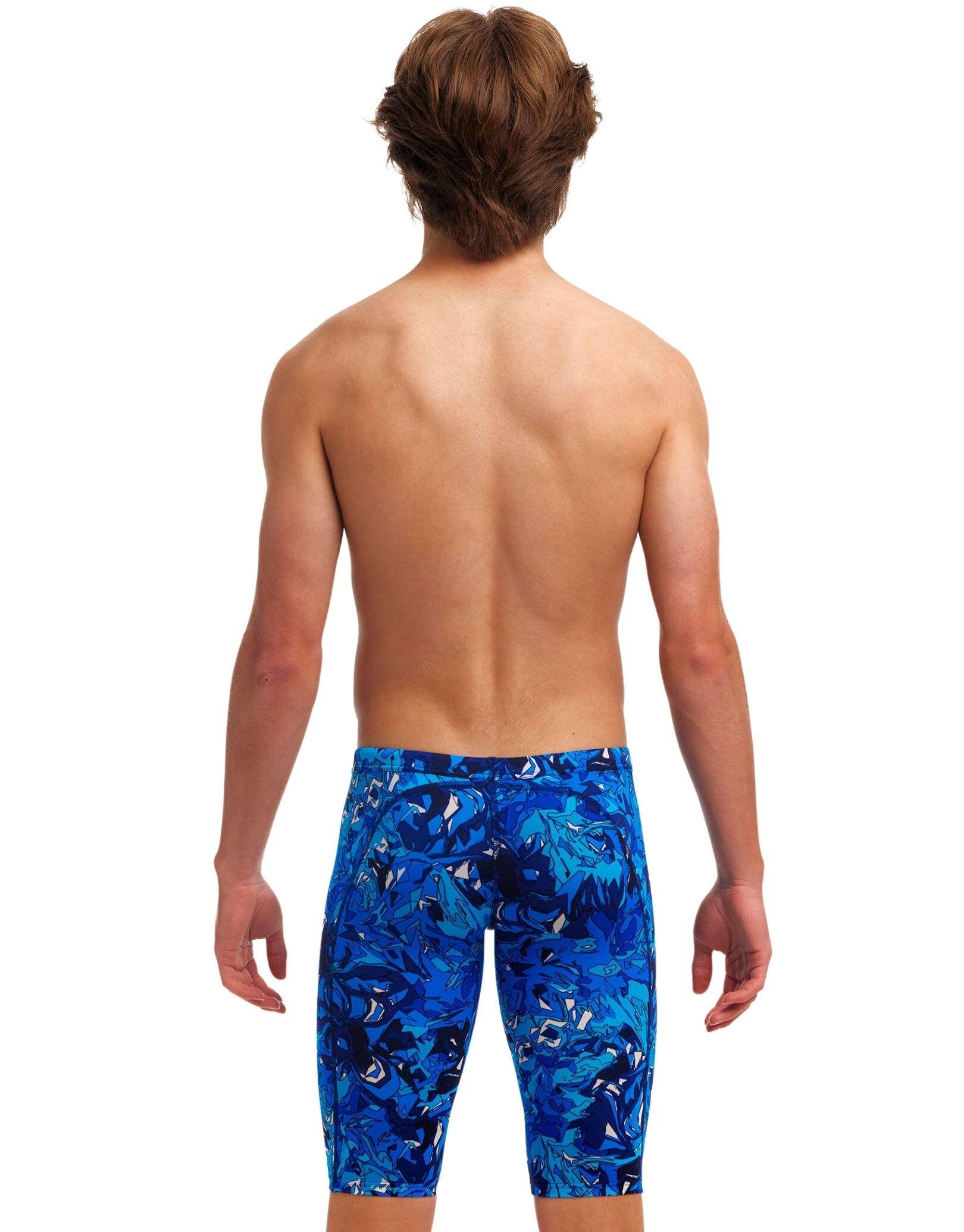 Funky Trunks Boys True Bluey Training Swim Jammer - Blue 2/5