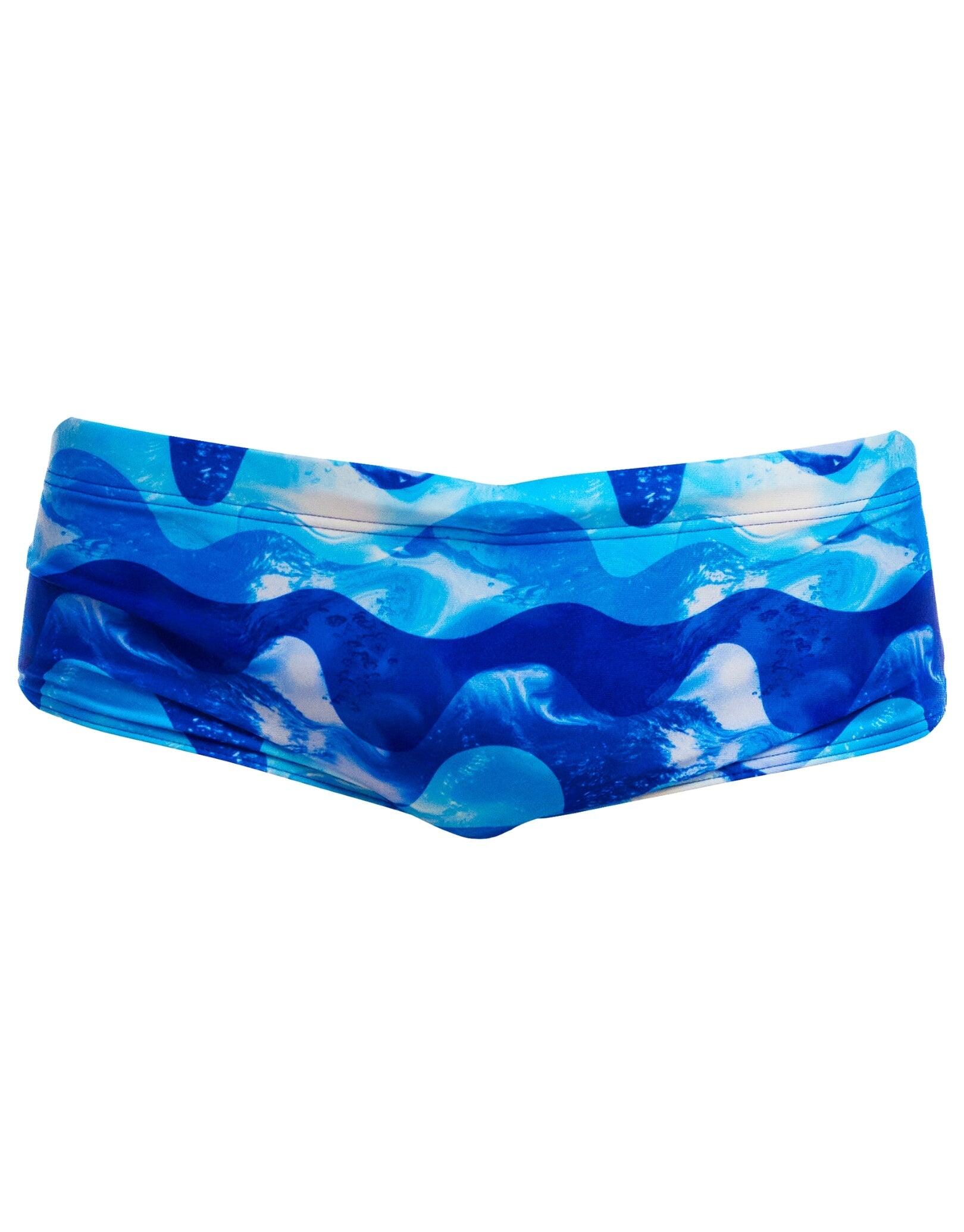Funky Trunks Dive In Sidewinder Swim Trunks - Blue 3/5