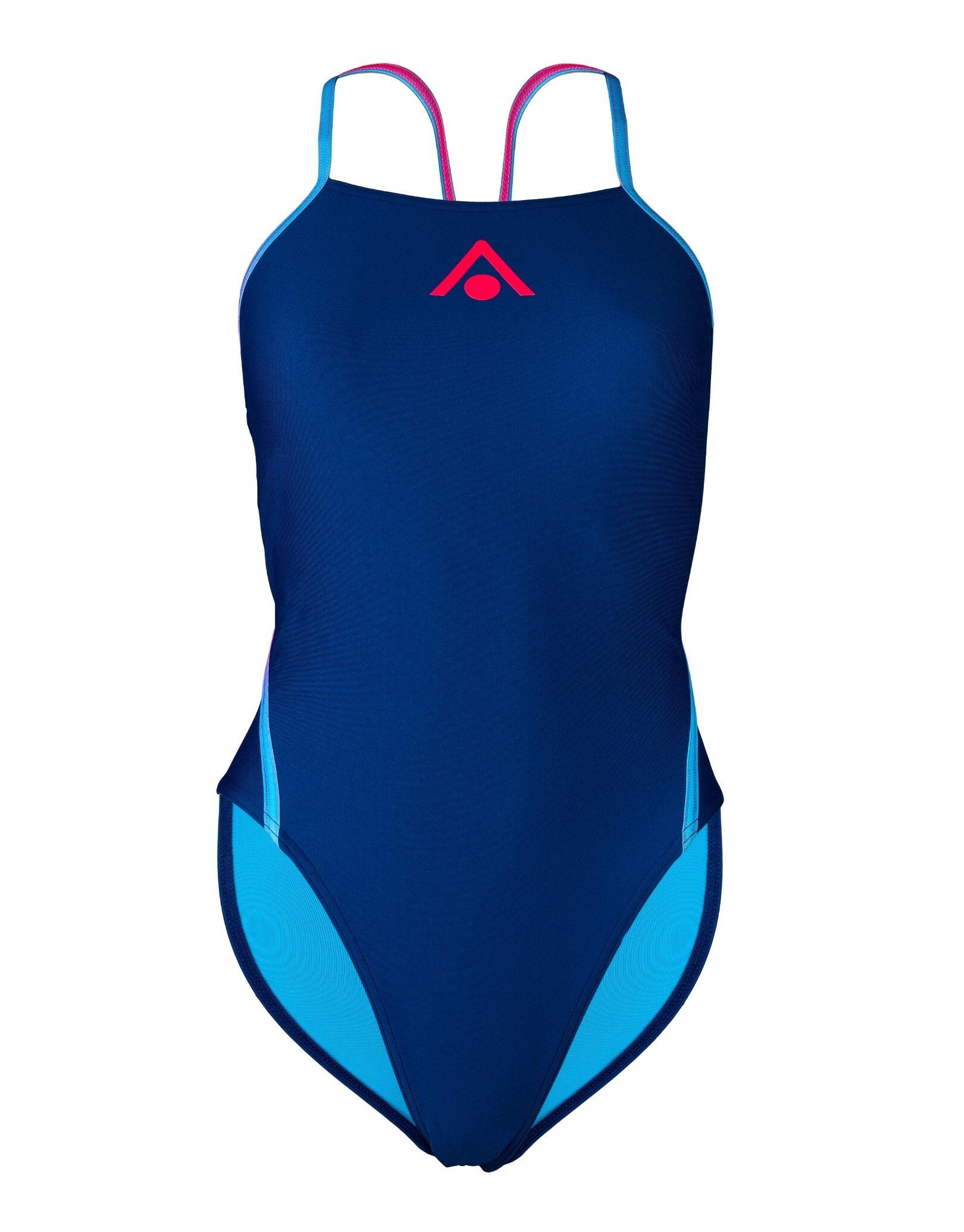Traje de baño Aquasphere Essential Diamond con espalda ajustable - Azul 38 3/6