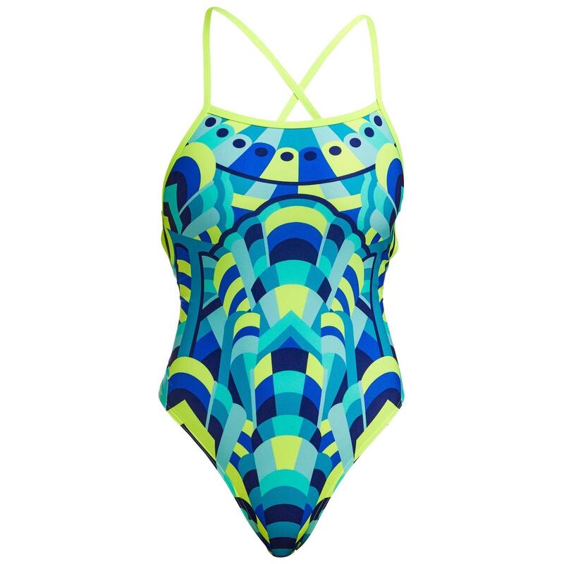 Funkita Badpak Dames Strapped In One Piece Cirque du Swim