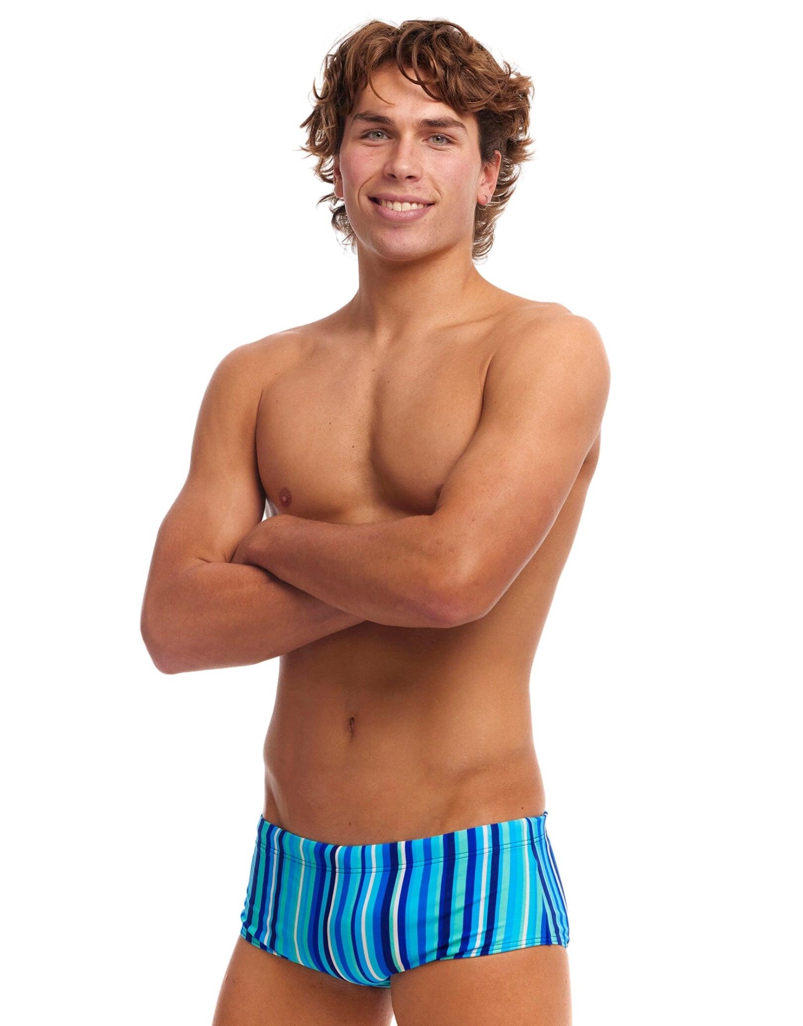 Kąpielówki spodenki na basen męskie Funky Trunks Lane Lines 5/6