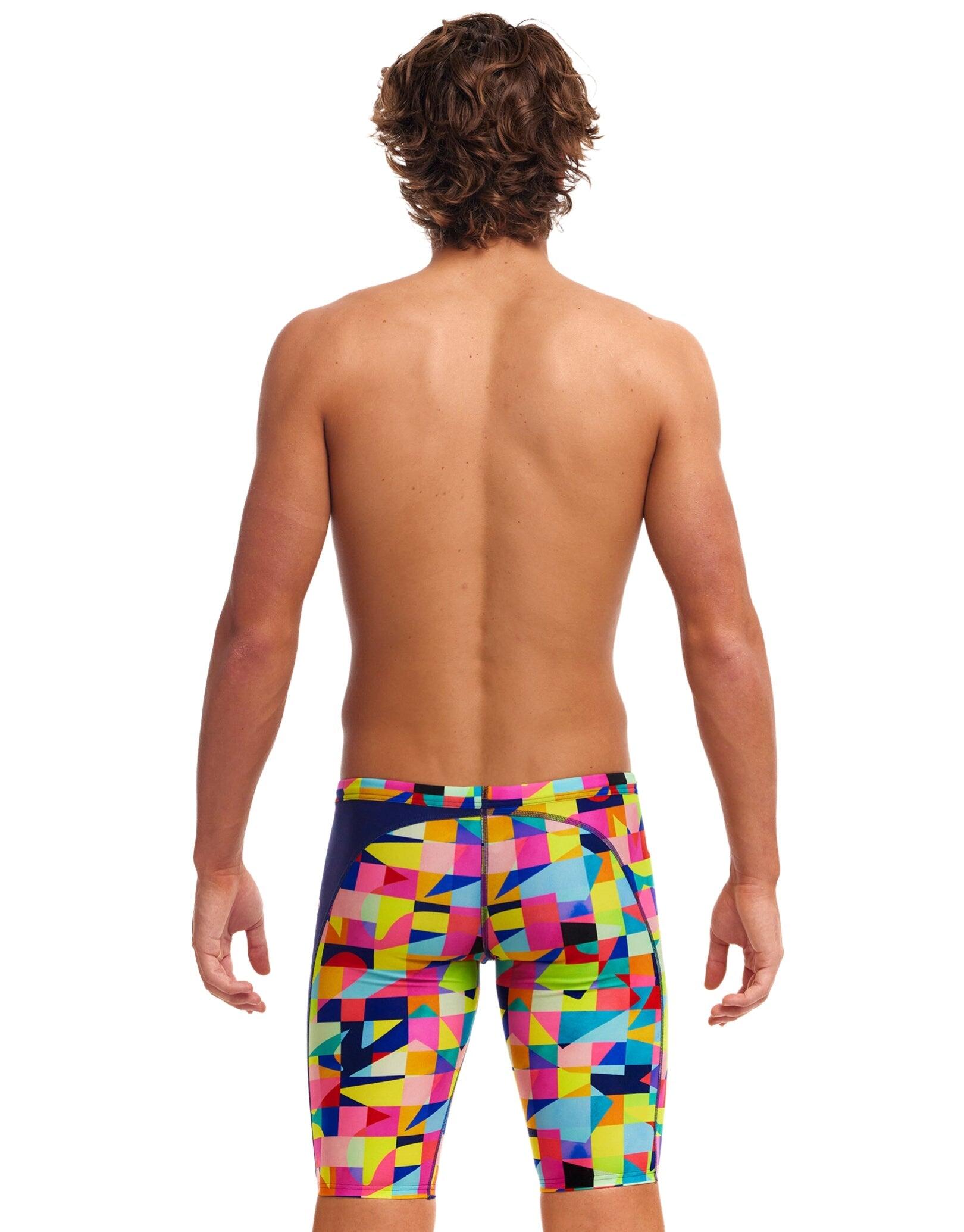 Funky Trunks On The Grid Swim Jammers - Multi 2/5