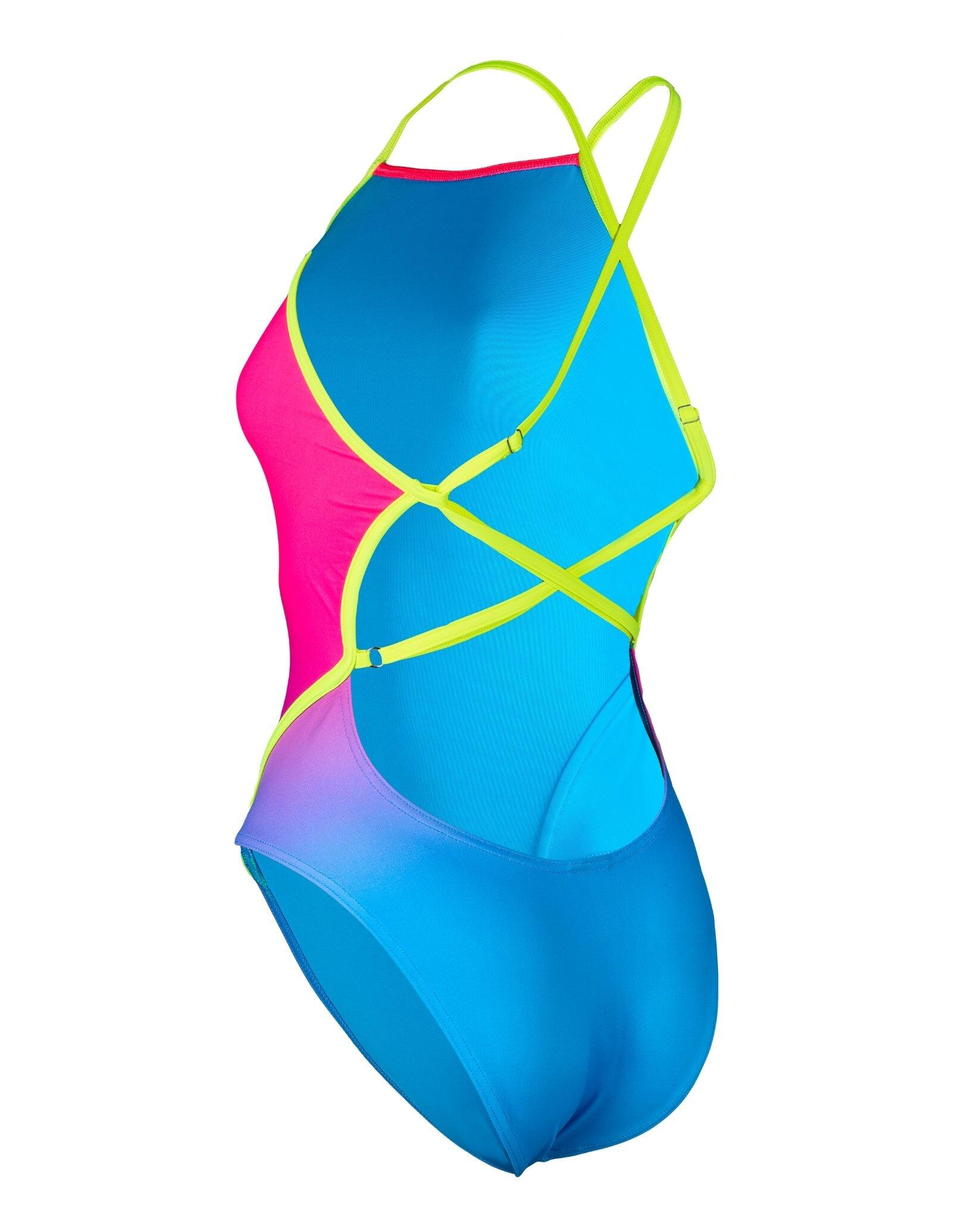 Costume da bagno regolabile Aquasphere Essential Diamond Back - Multicolore / 2/5