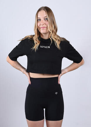 Glow Crop Top Femme Loven