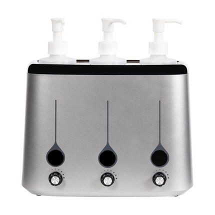 Massageolieverwarmer voor 3 flessen Ergovia van 270 ml