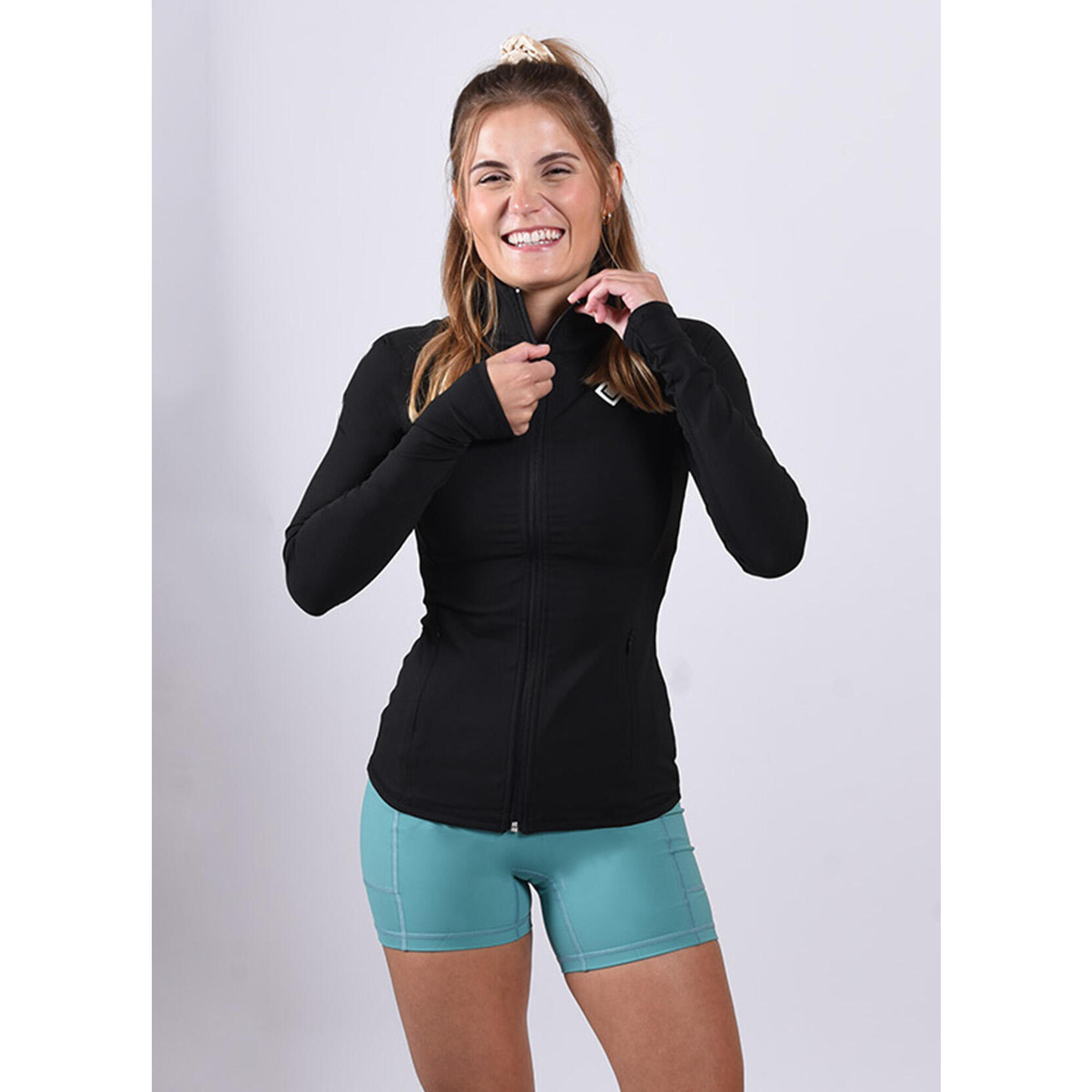 Gladiatorfit - Radiate "jacket" Veste Zip Femme Loven - Veste - Noir - 48 Xl - Decathlon