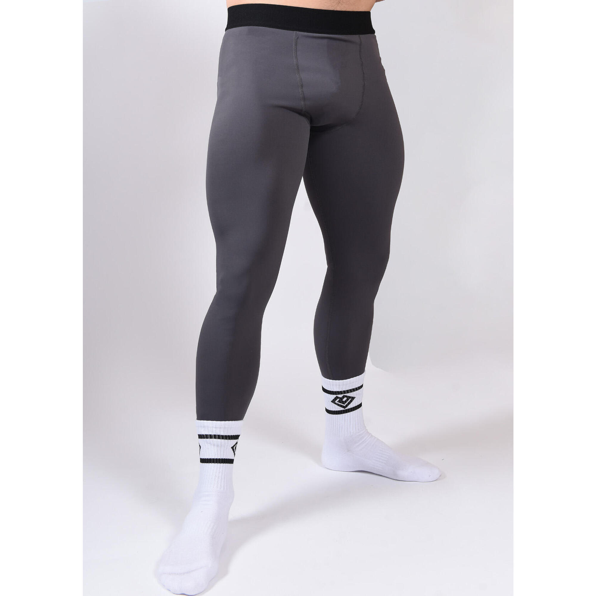 Gladiatorfit - Ultra Legging Homme Loven - Legging - Gris|violet - 38 S - Decathlon