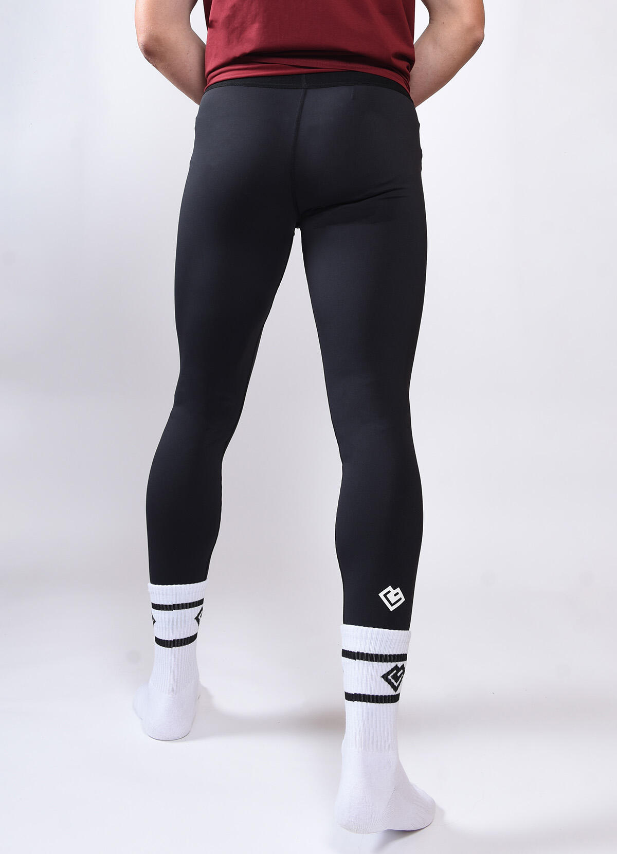 Short Legging De Compression Pro Combat – Homme XXL – Noir – Lot De 2