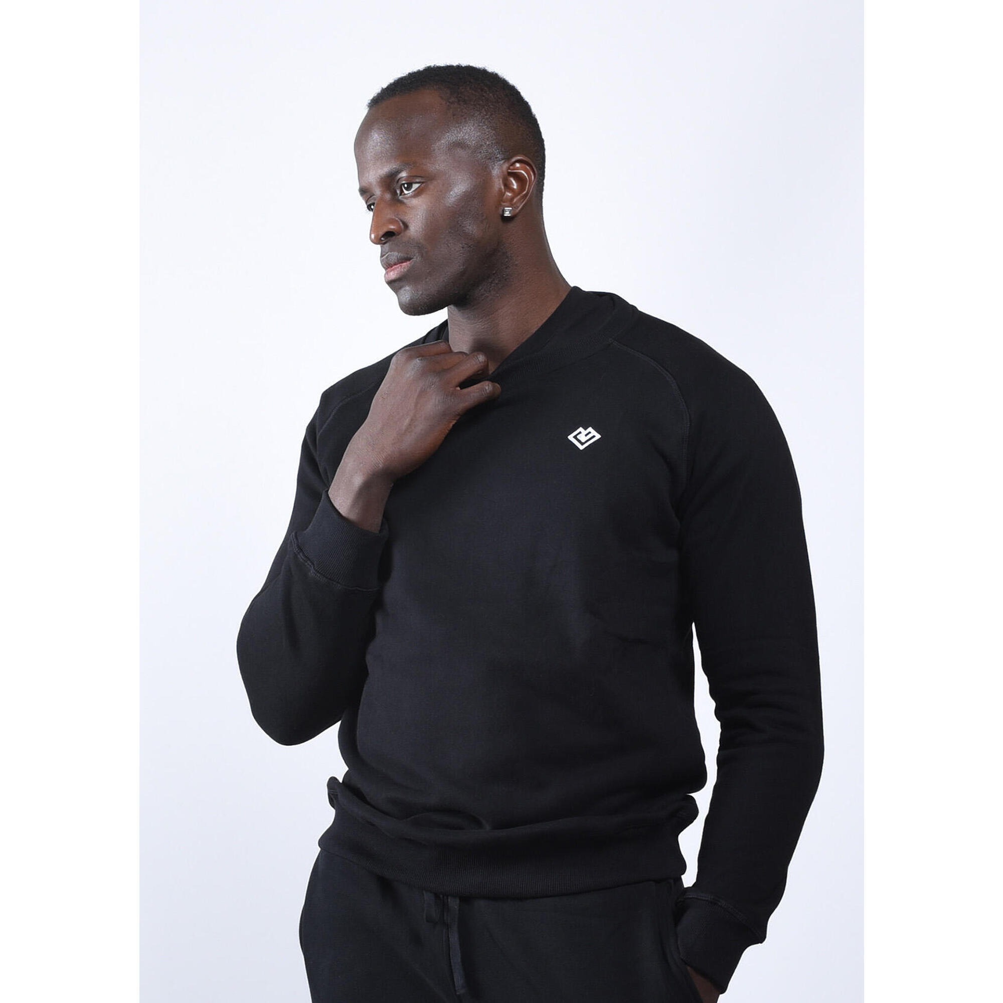 Gladiatorfit - Essence Sweatshirt Homme Loven - Sweat-shirt - Noir|violet - 38 S - Decathlon