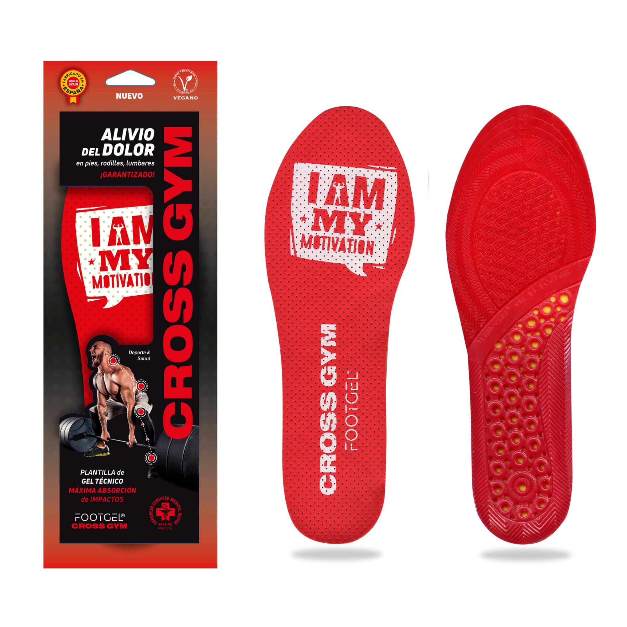 Semelle Gel Footgel Crossgym 1/4