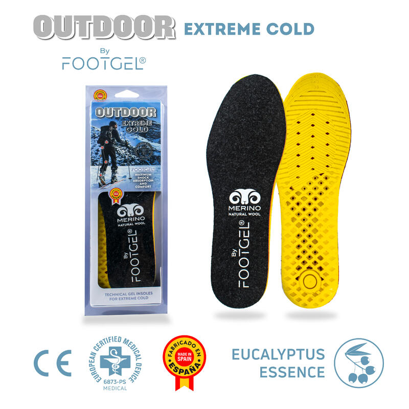 Plantilla Gel Footgel Outdoor Winter Eucalipto