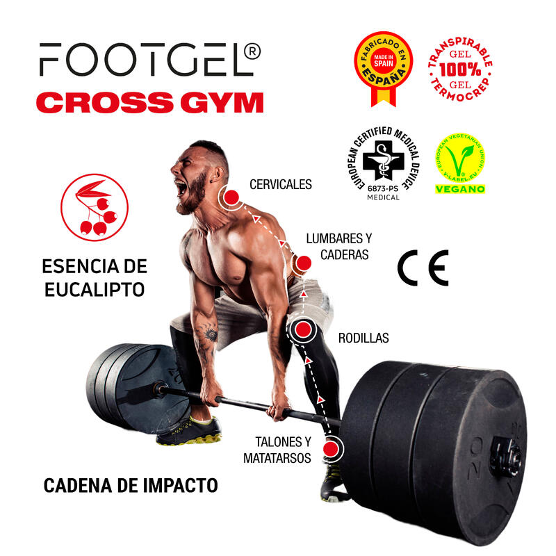 Plantilla Gel Footgel Crossgym