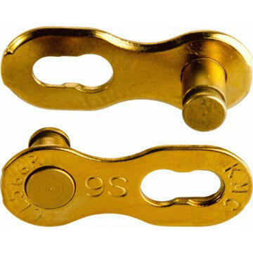 KMC fietsketting 9r ti-n goud 6.6mm 2/2
