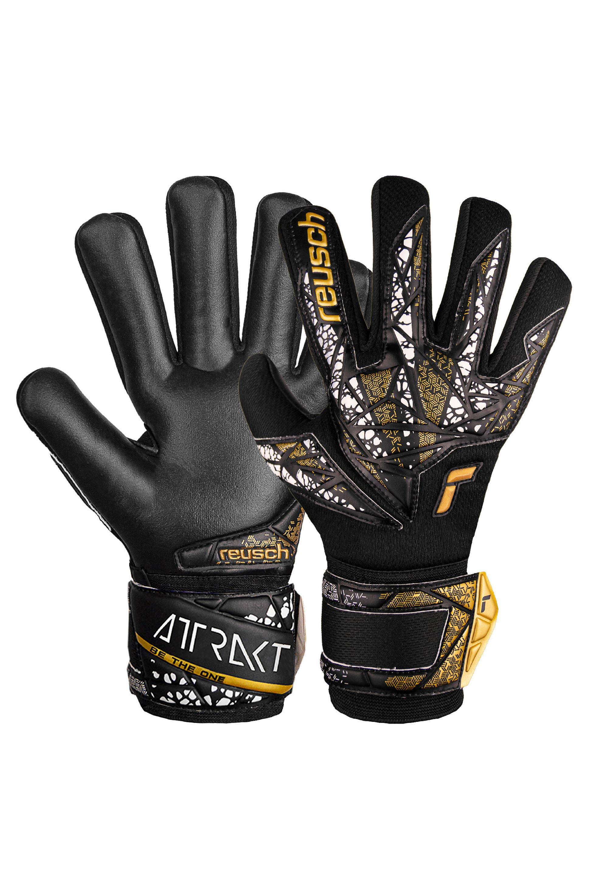 REUSCH Reusch Torwarthandschuh Attrakt Silver NC Finger Support