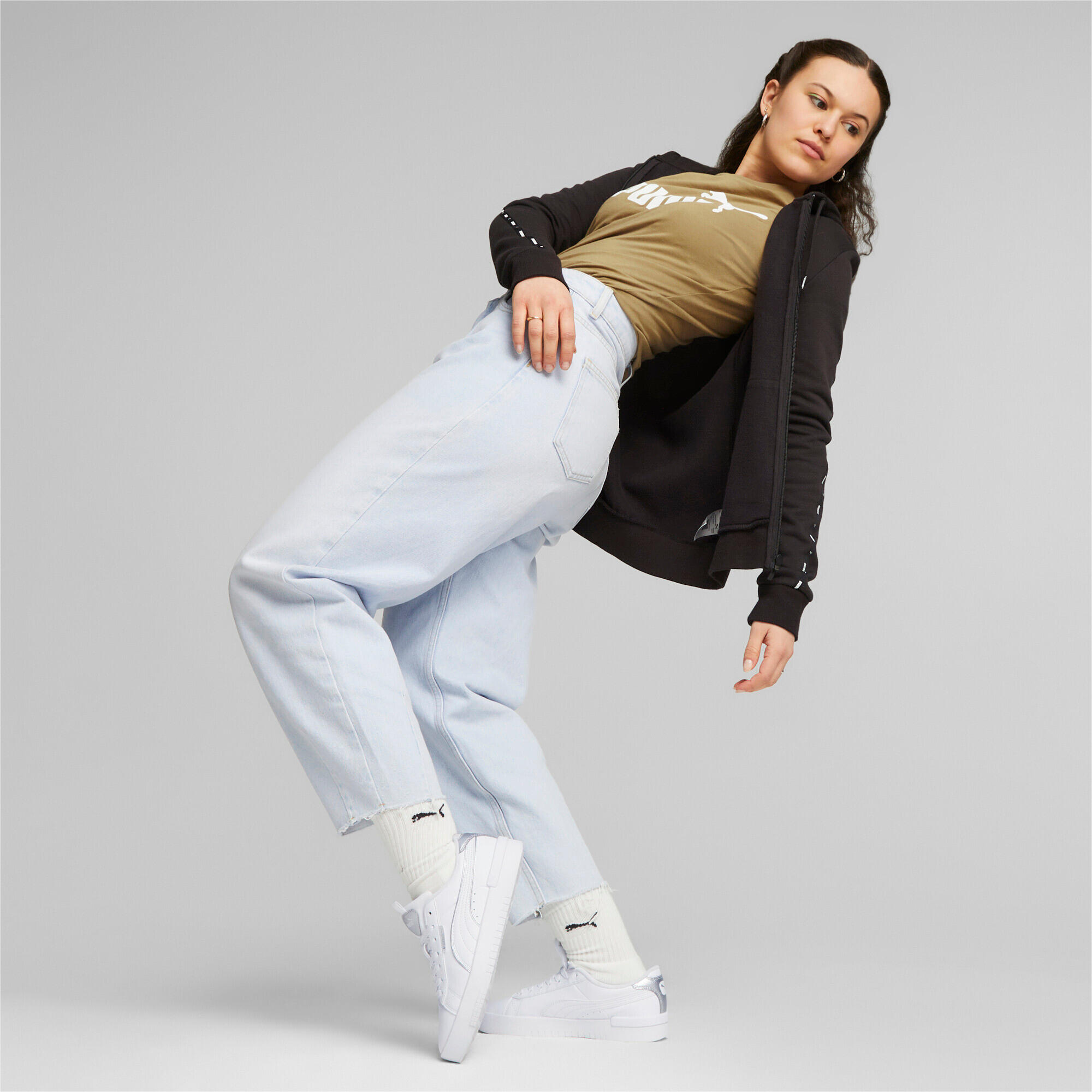 Bluza Sportowa Damska Puma Ess Tape Fz Fl 4/7