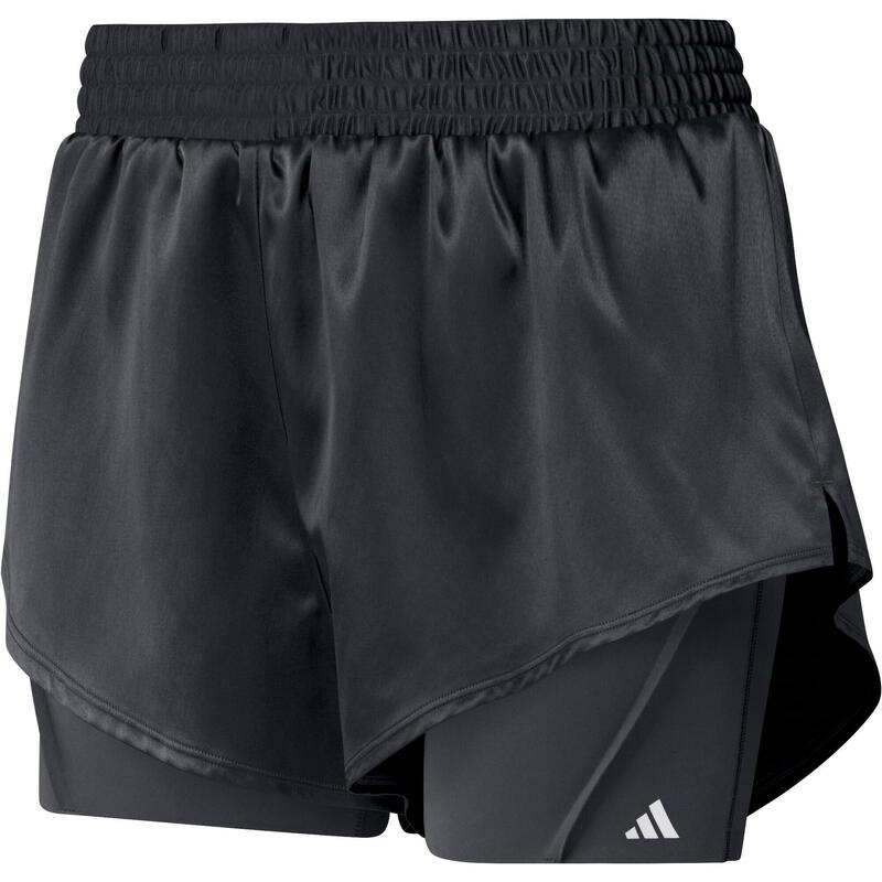 Szorty Sportowe Damskie Adidas Power Aeroready 2In1