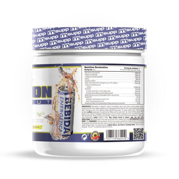 Kongestion Preworkout - 320g Bebida Energetica de MM Supplements