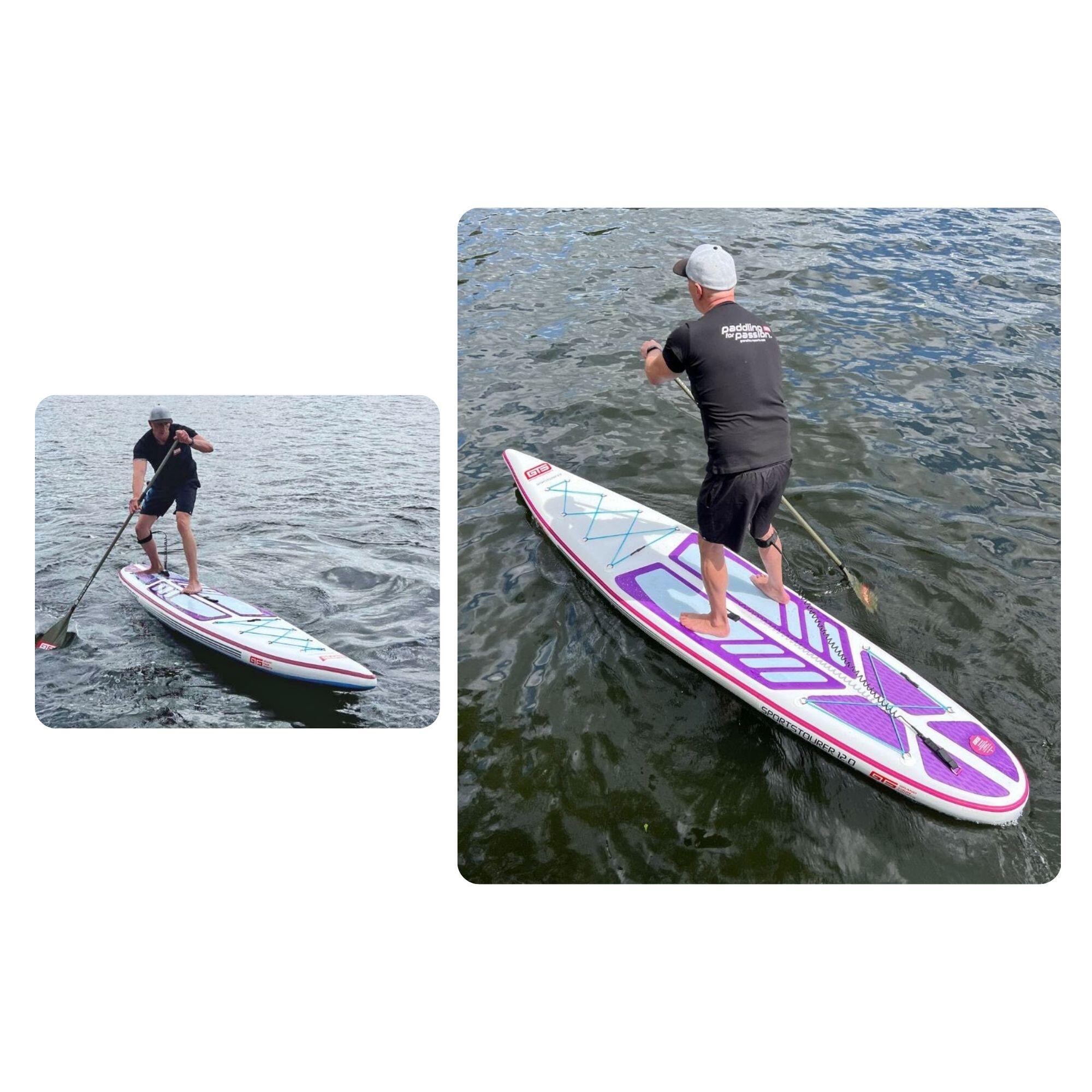 SUP-Board Stand up Paddle aufblasbar "SPORTSTOURER 12.0 x 30" Premium Qualität! 4/8