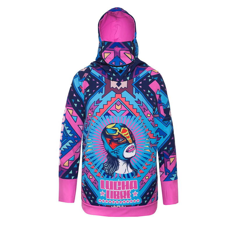 Bluza snowboardowa damska GAGABOO Lucha Libre wodoodporna