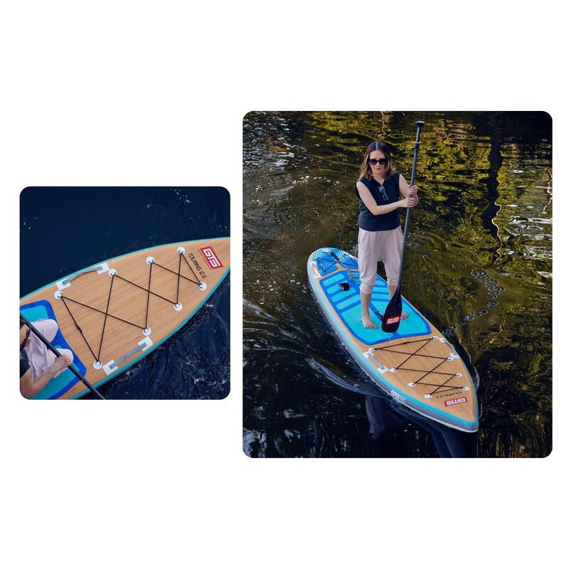 SUP-Board Paddle Gonflable 'TOURING 12.0 x 32.5' Qualité Premium