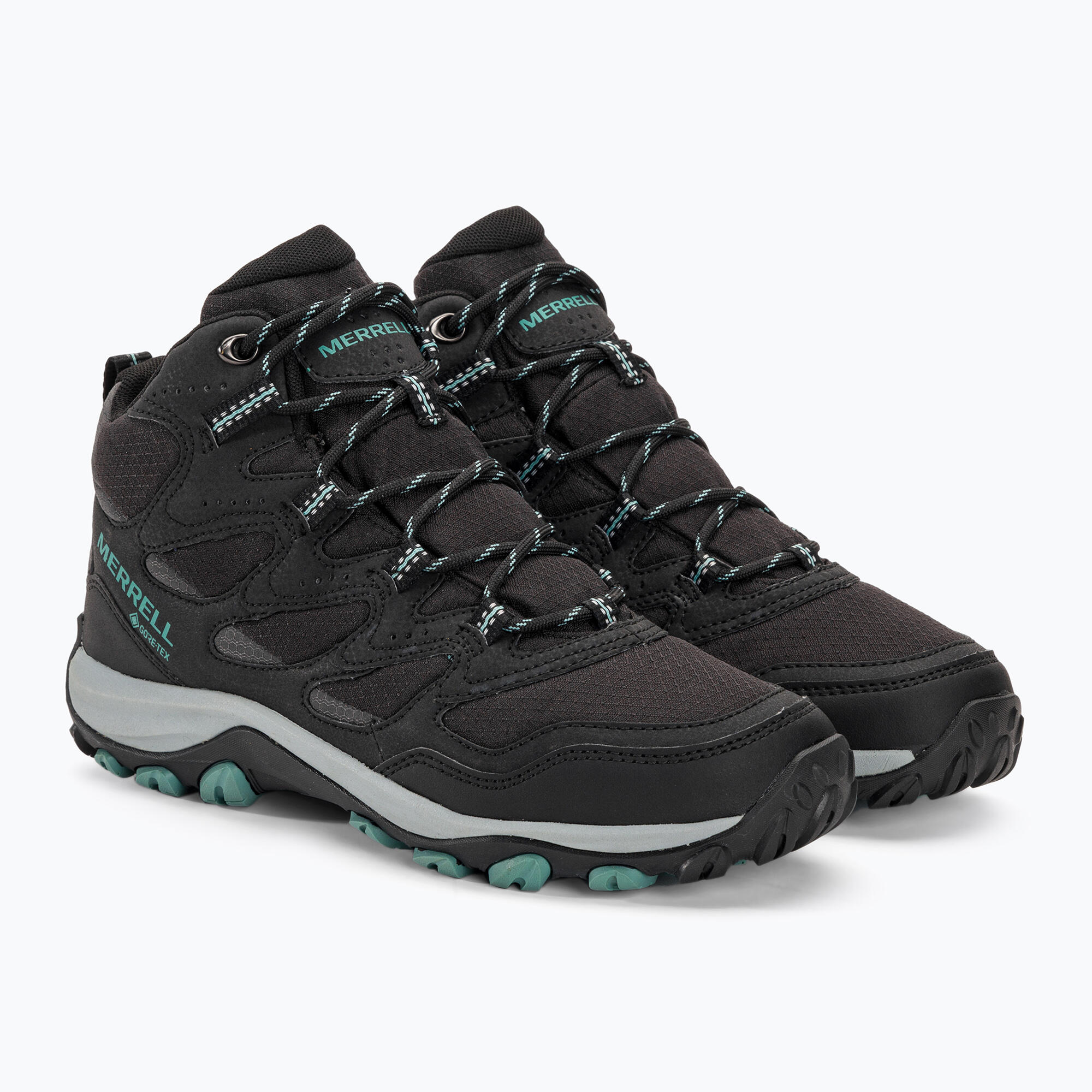 Zapatillas de senderismo Merrell West Rim Sport Mid GTX para mujer 4/5