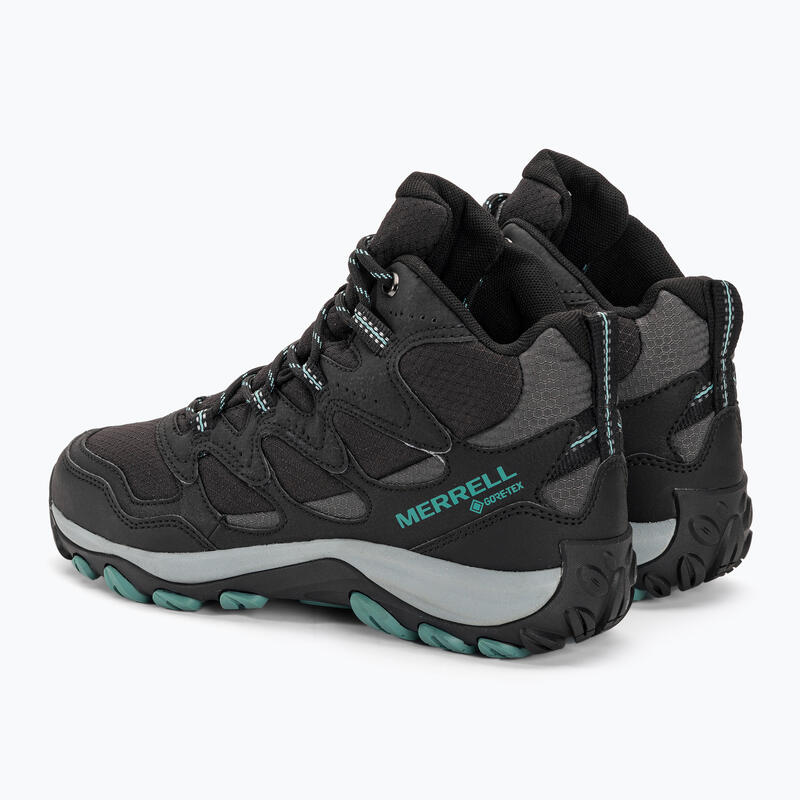 Pantofi de drumeție pentru femei Merrell West Rim Sport Mid GTX