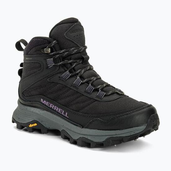 Scarpe da trekking da donna Merrell Moab Speed ​​Thermo Spike Mid WP