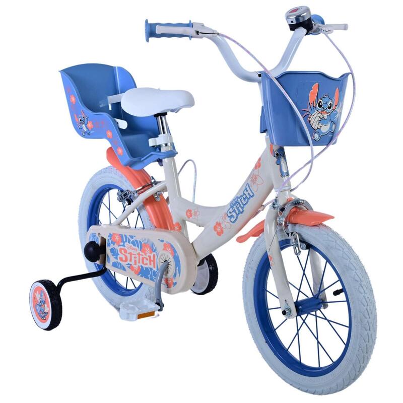 Fiets 14 inch 4-6 jaar Stitch