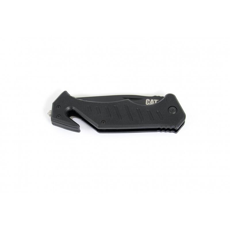 CP-106310 Navaja plegable inox negra CAT 3/6