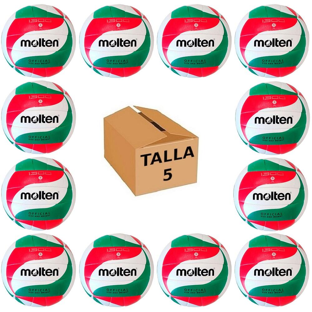 Pack 12 Balones Voleibol Molten 1/2