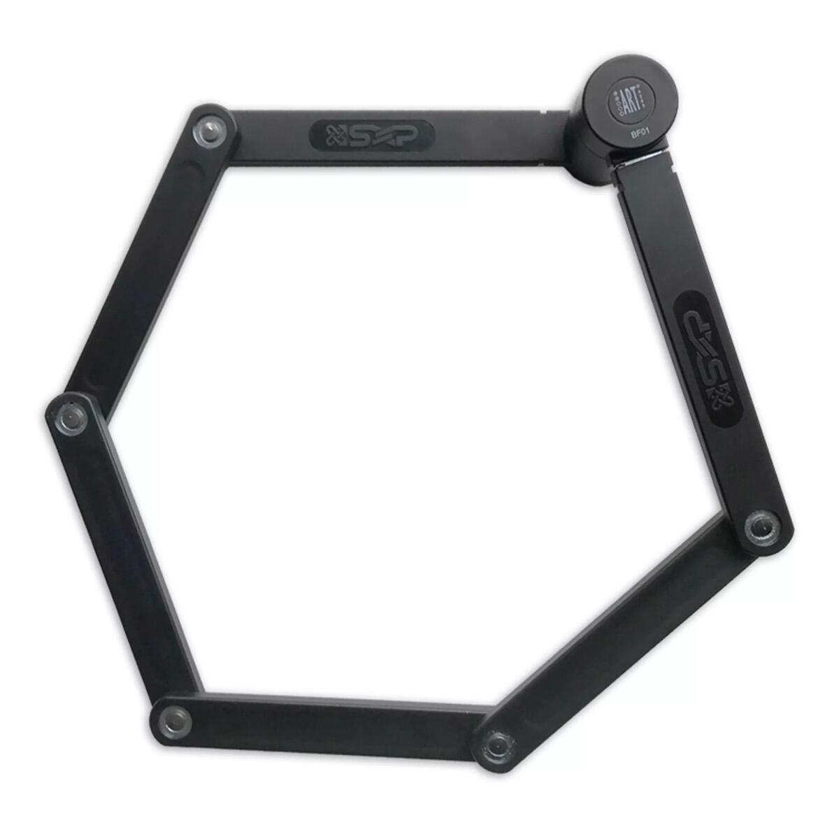 SXP Art 2 Lock pliant - acier dur flexible 80 cm sécurité du vélo noir 4/6