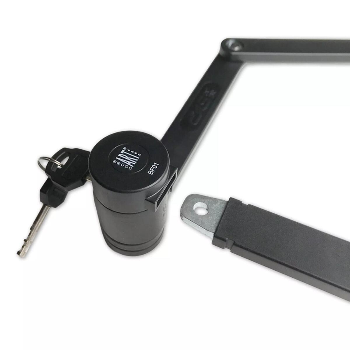 SXP Art 2 Lock pliant - acier dur flexible 80 cm sécurité du vélo noir 2/6