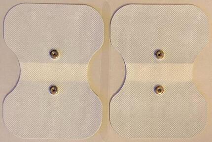 2 ELECTRODES ADHESIVES 130X90mm ELECTRO-STIMULATEUR MUSCULAIRE