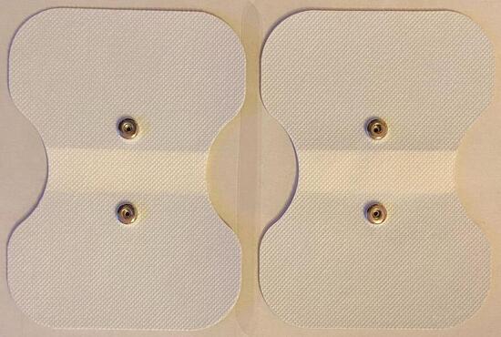 Elettrodi 150 X 110 mm con gel per elettrostimolatore Farmadolor Sport-Elec